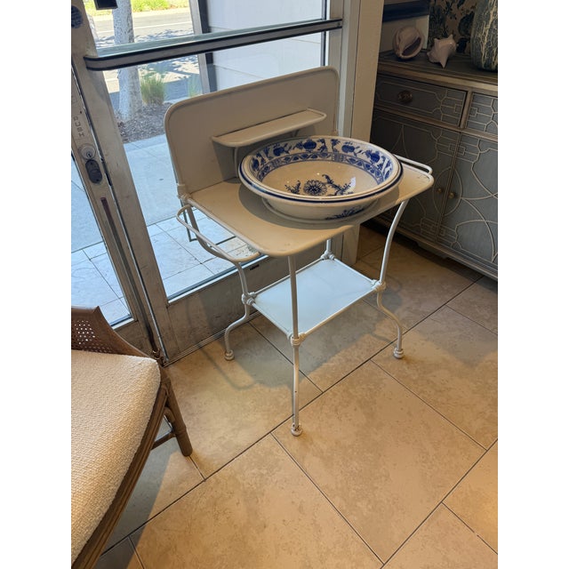 Late Nineteenth Century Cast Iron Wash Stand For Sale - Image 10 of 10