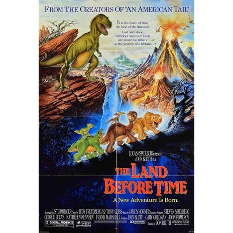 1980s The Land Before Time Vintage Poster, 1980s For Sale - Image 5 of 5