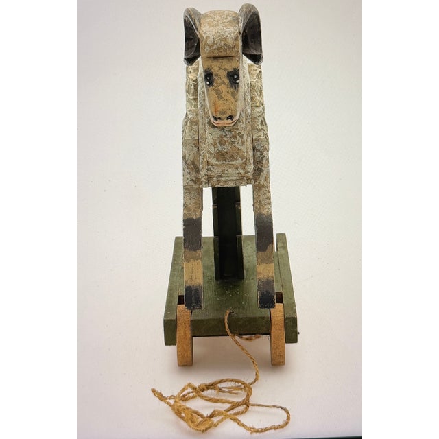 Children's Sheep Toy, 1900 For Sale - Image 4 of 5