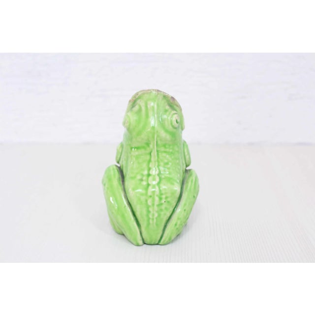 Frog Vase from Sarreguemines, 1950s For Sale - Image 9 of 10