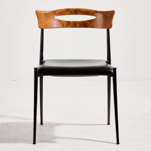 Coro Dining Chairs by Luigi Origlia for Origlia, Set of 4 For Sale - Image 5 of 18