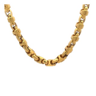 Chopard Happy Sport Pendant 18k Yellow Gold Heavy Diamond Floating Rings For Sale