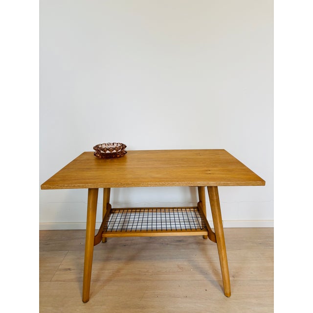 Coffe Table from Drevopodnik Holesov, Czechoslovakia, 1970s, in Restored conditions. Designed 1970 to 1979 I have official...