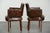 Vintage Dining Chairs in Cowhide Leather, Set of 2 For Sale - Image 4 of 12