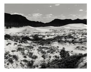 Dunes - Black and White Sand Dune Landscape Photography, Limitd Edition of 15 2023