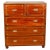 Mid 19th Century Chinese Export Mahogany and Brass Inlaid Campaign Chest For Sale - Image 5 of 12