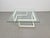 Minimalist Duo Glass Coffee Table by Paul Visser for Lourens Fisher White, 1990s For Sale - Image 12 of 12