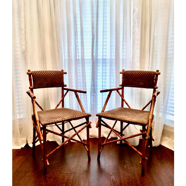 Japonisme Late 19th Century Thonet Nr.150 Faux Bamboo Chairs- Set of 4 For Sale - Image 3 of 12