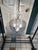 1970s Retro Smoked Glass Chandelier Pendant Light Fixture For Sale - Image 4 of 12