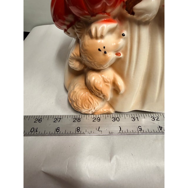 Ceramic 1940s Goldilocks Cookie Jar For Sale - Image 7 of 11