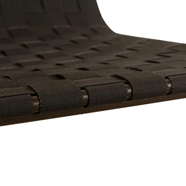 Set of Andreu World Trenza Metal Armchairs For Sale - Image 4 of 12