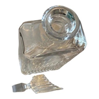 Vintage Art Deco Bleikristall 24% Pbo Crystal Liqueur Decanter W. Germany,Pre-Owned For Sale