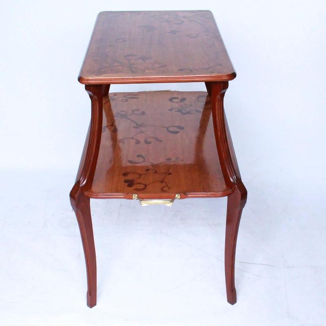 Art Nouveau Tea Table, 1890s For Sale - Image 4 of 11