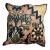 Pillow W/Antique Persian Rug Fragment, 1'4" X 1'4" For Sale