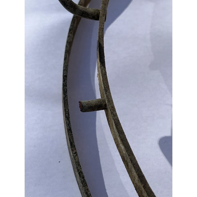 Antique French Zinc Wine Bottle Drying Rack Circa 1900 For Sale - Image 10 of 12