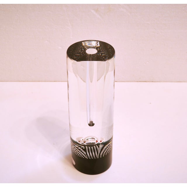 Vintage Art Glass Vase and Cone Sculpture by Pavel Havelka for Princ Art Glass, 1990s, Set of 2 For Sale - Image 6 of 18