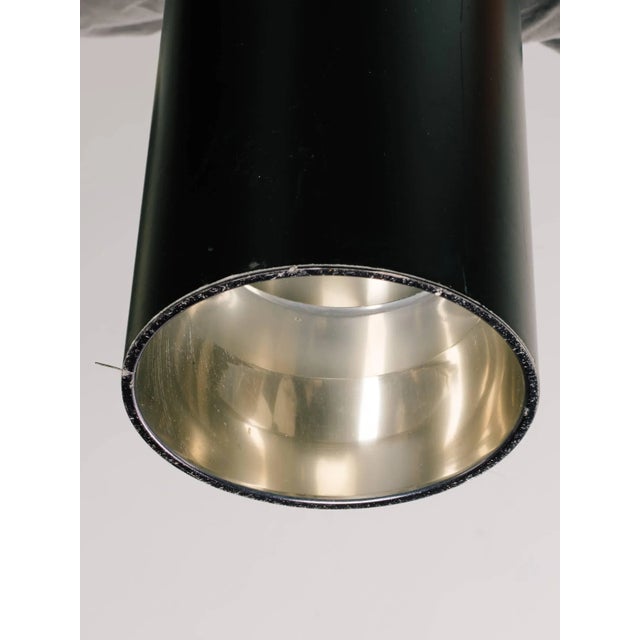 Metal Four 1980s Steel Tubular Pendants For Sale - Image 7 of 8