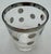 Hollywood Regency 1950s 12 Hollywood Regency Silver Overlay Old Fashioned Glasses, Atomic Dot Barware For Sale - Image 3 of 12