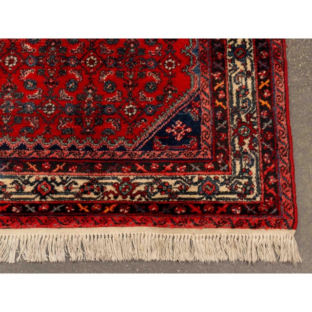 Early 20th Century Persian Hamadan Rug, 11' X 5' 3.5" For Sale - Image 5 of 8
