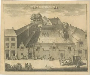 Boitet, The Orphanage in The Hague in The Netherlands, Print
