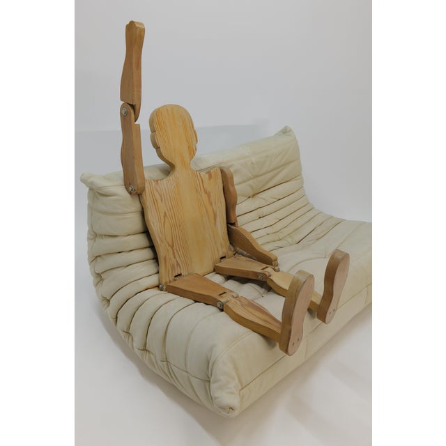 Mid-Century Modern Wooden Articulating Folk Art Mannequin For Sale - Image 12 of 16