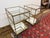 Design Plus Gallery presents a Pair of Terrace Bath Shelves from West Elm. The tables feature an Art Deco-inspired design...