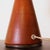 Vintage Mushroom Table Lamp in Teak For Sale - Image 5 of 12