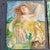 2 original approx 9.5 x 11.75 paintings on Italian canvas board unsigned unframed