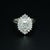 This gorgeous art deco style platinum and diamond cocktail ring is a gorgeous and sophisticated ring sure to draw...