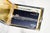 Stunning Art Deco Antique 14k Gold Inlay Sterling Silver Cigarette Card Case For Sale - Image 10 of 15