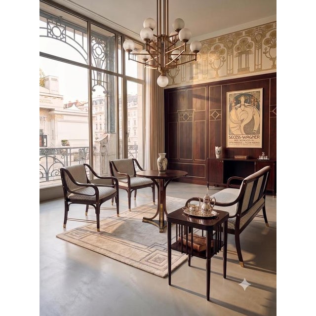 Vienna Secession Bentwood No. 412 Side Table by Otto Wagner for Thonet, 1904 For Sale - Image 12 of 14