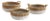 Seagrass Shallow Baskets With Handles, Set Of 3 For Sale