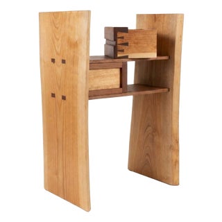 Handmade Live-Edge Cabinet by Giuseppe Deepak Benti For Sale