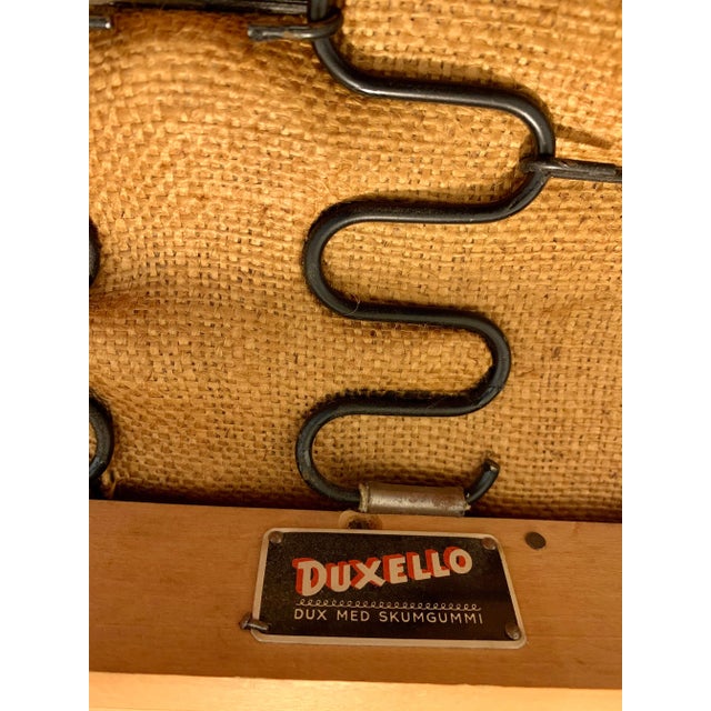 1950s Mid Century Modern Dux Lounge Chair and Ottoman Set - Folke Ohlsson For Sale - Image 5 of 13