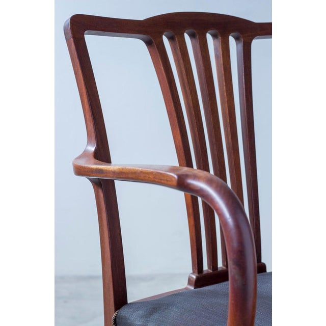 Lounge Chair attributed to Ole Wanscher For Sale - Image 10 of 16