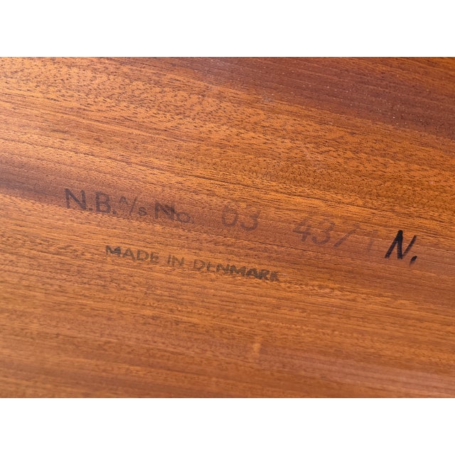 Wood Danish Coffee Table in Teak, 1960s For Sale - Image 7 of 8