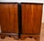 1960s Pair Harden English Traditional Cherry Wood Chest of Drawers / Commodes For Sale - Image 10 of 16