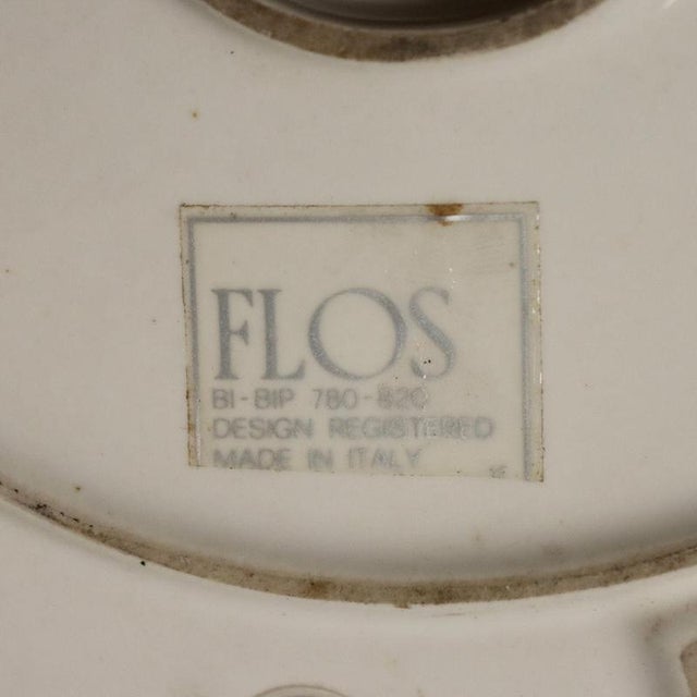 Silver Bibip Floor Lamp by Achille Castiglioni for Flos For Sale - Image 8 of 9