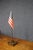 American Antique Brass American Table Flag Stand For Sale - Image 3 of 8