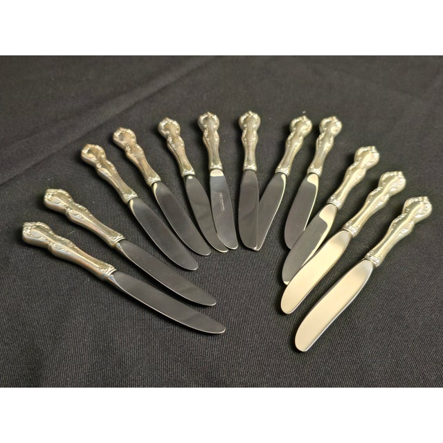 Debussy by Towle 1959 Sterling Silver Flatware 12-Place Set, 88 Pieces For Sale - Image 10 of 18