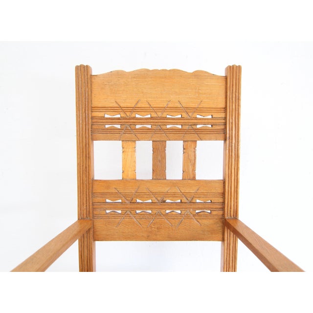 20th Century Worpswede Armchair, 1890s For Sale - Image 16 of 18