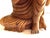 Wood Carving of "Resting Buddha" From Bali For Sale - Image 13 of 14