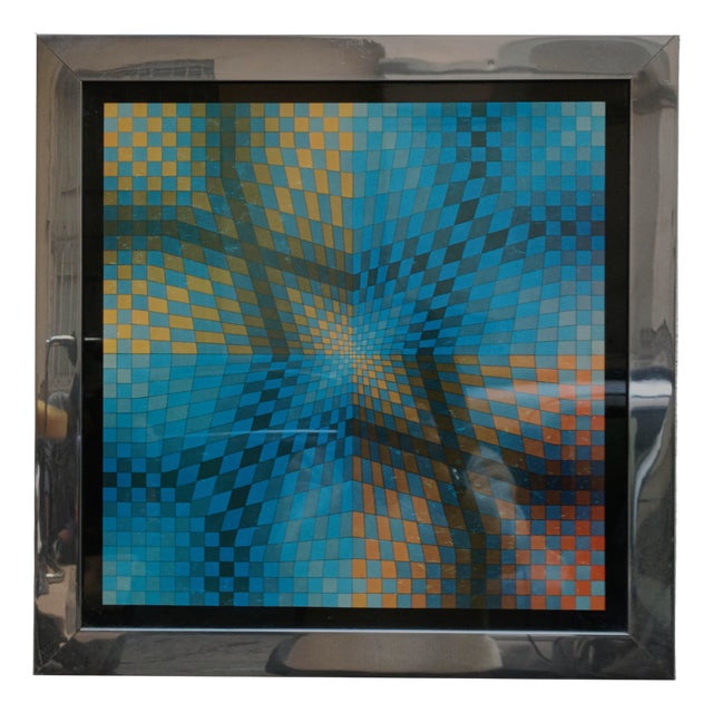 Victor Vasarely, PAUK-ARNJ, 1970, Silkscreen For Sale