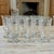 Traditional 1940s Vintage Hand Blown Crystal Footed Iced Tea Glasses - Set of 6 For Sale - Image 3 of 8