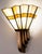 1930s Art Deco Bronze and Opaline Glass Sconces, 1939, Set of 4 For Sale - Image 5 of 11