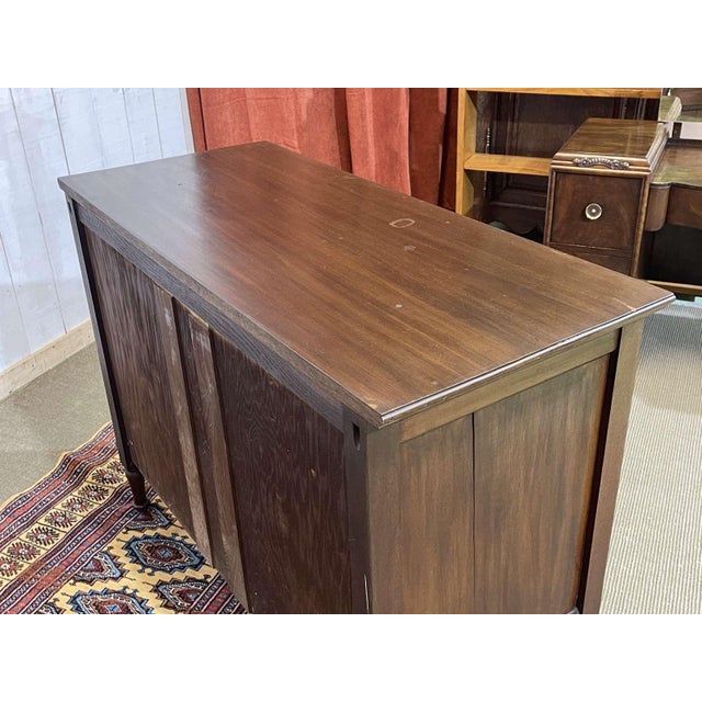 English Mahogany Chest of Drawers, 1930s For Sale - Image 12 of 15