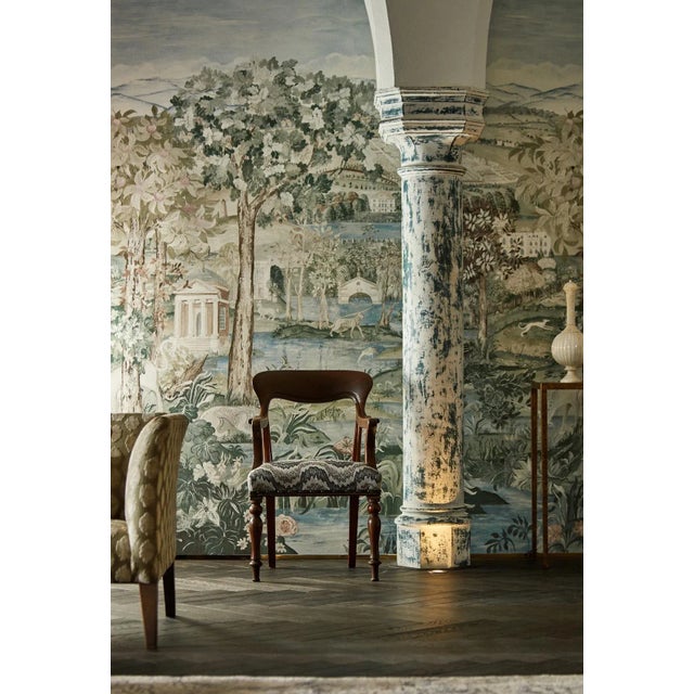 A bespoke artwork crafted by artisan muralist Melissa White Arcadian Thames was commissioned by Zoffany especially for...