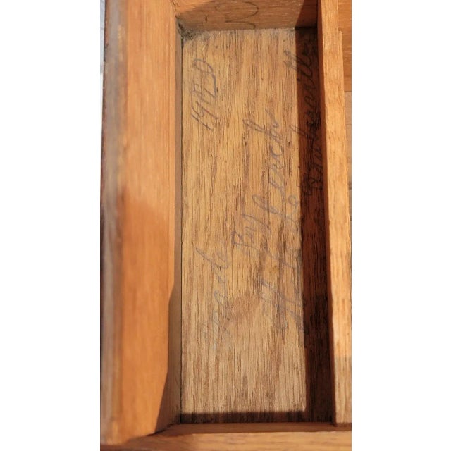 19Thc Original Blue Painted Child's Blanket Chest For Sale - Image 9 of 10