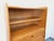 Wood Vintage Oak Bookcase with Side Table, 1960s For Sale - Image 7 of 18