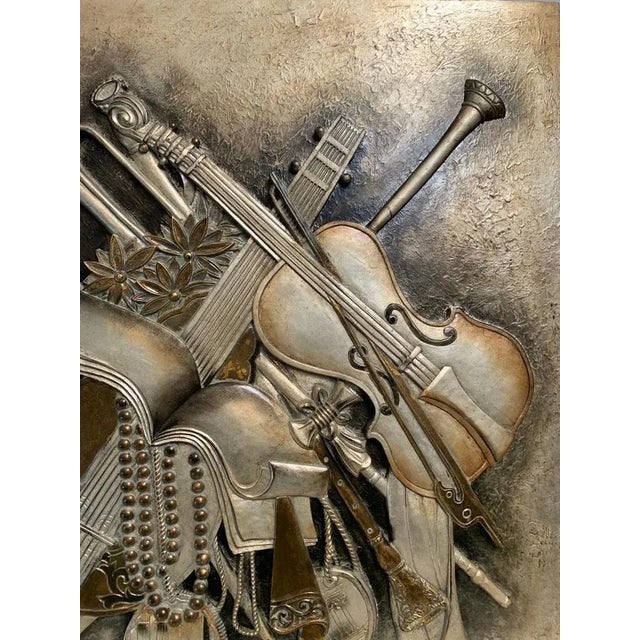 Carved Resin Attra Wall Art on Wood by Lam Lee For Sale - Image 9 of 11